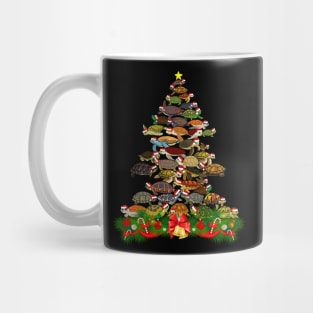 Christmas Tree Crazy Turtle Mug